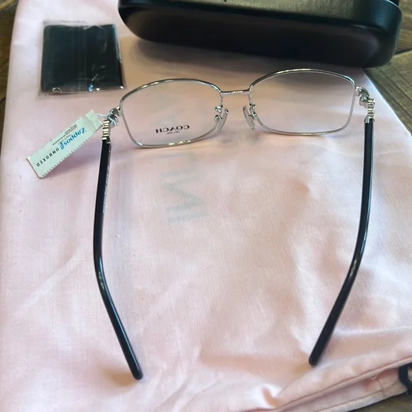 Coach New York  frames silver black NWT - Picture 5 of 6